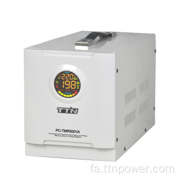 تنظیم کننده ولتاژ استاتیک PC-TZC500VA-10KVA SCR برای خانه